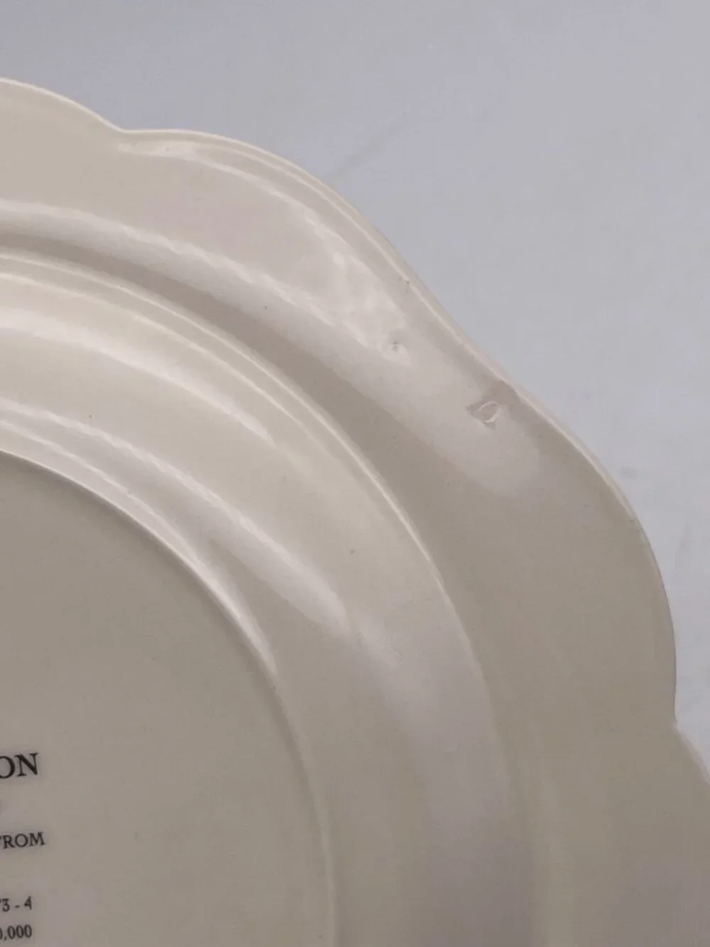 Wedgwood Queen's Ware View Beeston Castle Genius Collection Frog Service 9